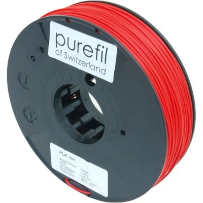 Purefil Filament (PLA, 1.75 mm, 350 g), Filament 3D, Rouge - Publicité Purefil Filament (PLA, 1.75 mm, 350 g), Filament 3D, Rouge - Publicité
