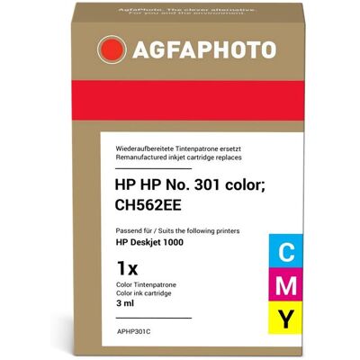 Agfaphoto, Cartouche d'impression, compatible avec le modèle 301, plusieurs couleurs disponibles - Publicité Agfaphoto, Cartouche d'impression, compatible avec le modèle 301, plusieurs couleurs disponibles - Publicité