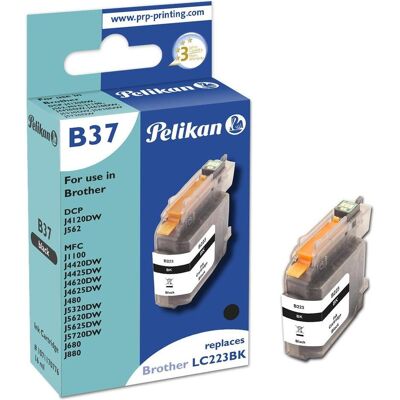 Pelikan Cartouche d'impression, B37 Black - Compatible - noir - Brother - Bloc simple - 1 pièce(s) - 600 Se (CF) - Publicité Pelikan Cartouche d'impression, B37 Black - Compatible - noir - Brother - Bloc simple - 1 pièce(s) - 600 Se (CF) - Publicité