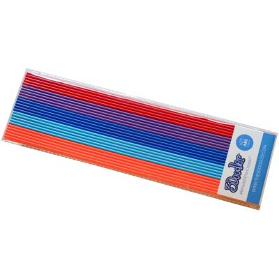 3Doodler Filaments ABS MIX (ABS, 70 g, 3 mm), Filament 3D, Multicolore - Publicité 3Doodler Filaments ABS MIX (ABS, 70 g, 3 mm), Filament 3D, Multicolore - Publicité