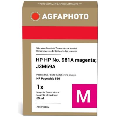 Agfaphoto, Cartouche d'impression, compatible avec le modèle 981A (M) - Publicité Agfaphoto, Cartouche d'impression, compatible avec le modèle 981A (M) - Publicité
