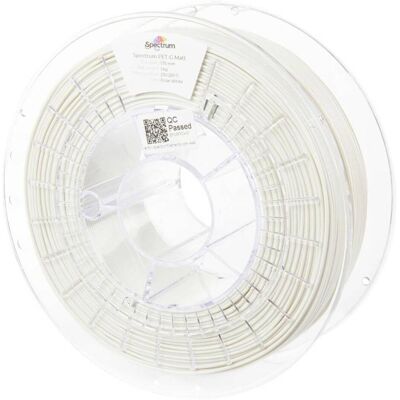 Spectrum Spectrum Filament PET-G MATT 1.75mm Blanc Polaire - Filament 3D - Publicité Spectrum Spectrum Filament PET-G MATT 1.75mm Blanc Polaire - Filament 3D - Publicité