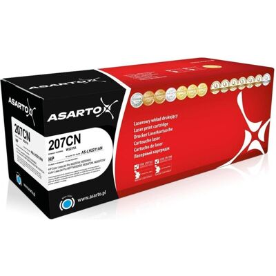 Asarto - HP 207Cn W2211a - Cyan - Toner - Publicité Asarto - HP 207Cn W2211a - Cyan - Toner - Publicité