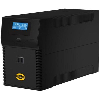 Orvaldi ID2K0CH Alimentation Sans Interruption - 1200W - 2000VA - Publicité Orvaldi ID2K0CH Alimentation Sans Interruption - 1200W - 2000VA - Publicité