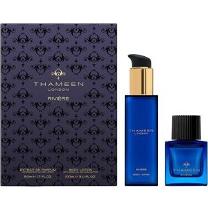 Thameen Riviere Extrait De Parfum - 50ml, Lotion pour le corps - 100ml Coffret cadeau - Publicité Thameen Riviere Extrait De Parfum - 50ml, Lotion pour le corps - 100ml Coffret cadeau - Publicité