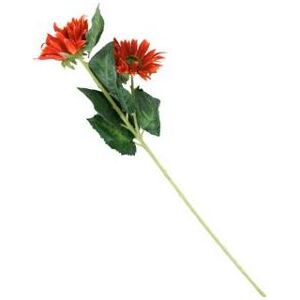 Plantes artificielles, Fleur artificielle Gerbera Orange 80 cm (80 cm) - Publicité Plantes artificielles, Fleur artificielle Gerbera Orange 80 cm (80 cm) - Publicité
