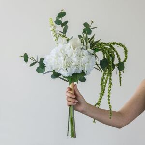 Scandinavian Collection, Plantes artificielles, - Large bouquet - White - Large (50 cm) - Publicité Scandinavian Collection, Plantes artificielles, - Large bouquet - White - Large (50 cm) - Publicité