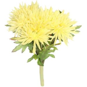 Domoletti, Plantes artificielles, ART FLOWERS BOUQUET CHR 8253.30 YELLOW (35 cm) - Publicité Domoletti, Plantes artificielles, ART FLOWERS BOUQUET CHR 8253.30 YELLOW (35 cm) - Publicité