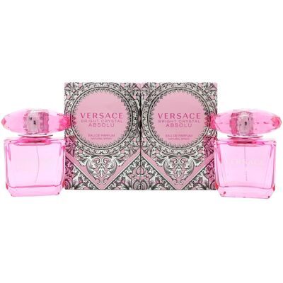 Versace Bright Crystal Absolu - Coffret Parfum - Publicité Versace Bright Crystal Absolu - Coffret Parfum - Publicité