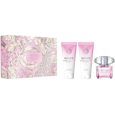 Versace, Set cadeau beauté, Geschenkset Bright Crystal Set (Coffret de parfum) - Publicité Versace, Set cadeau beauté, Geschenkset Bright Crystal Set (Coffret de parfum) - Publicité