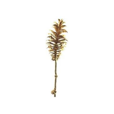 Plantes artificielles, Cône de pin artificiel or 64cm - Publicité Plantes artificielles, Cône de pin artificiel or 64cm - Publicité