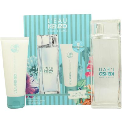 Kenzo Femme L'Eau Par Pour Femme Coffret Cadeau - Publicité Kenzo Femme L'Eau Par Pour Femme Coffret Cadeau - Publicité