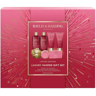 Baylis & Harding, Set cadeau beauté, Midnight Cherry Geschenkset 7-tlg (Coffret de parfum, Set soin du corps) - Publicité Baylis & Harding, Set cadeau beauté, Midnight Cherry Geschenkset 7-tlg (Coffret de parfum, Set soin du corps) - Publicité