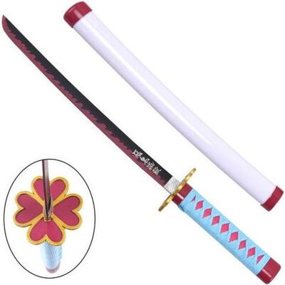Altri, Épée décorative, Katana Mini Bamboo Non Affilata Demon Slayer Mitsuri Kanroji - Publicité Altri, Épée décorative, Katana Mini Bamboo Non Affilata Demon Slayer Mitsuri Kanroji - Publicité