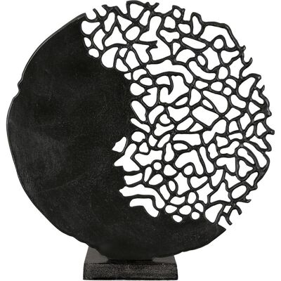 Gilde Casablanca - Sculpture en aluminium élégante - 44cm - Publicité Gilde Casablanca - Sculpture en aluminium élégante - 44cm - Publicité