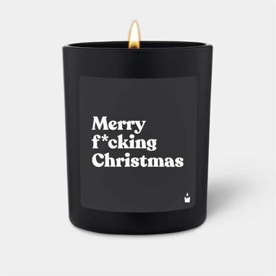 Chatty Candles, Bougie parfumée, Bougie parfumée Flowery Merry f*cking Christmas - Publicité Chatty Candles, Bougie parfumée, Bougie parfumée Flowery Merry f*cking Christmas - Publicité