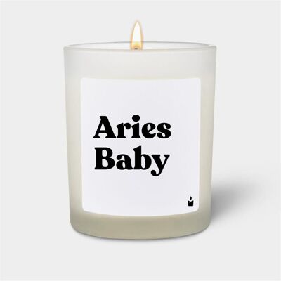 Chatty Candles, Bougie parfumée, Duftkerze Flowery Aries Baby - Publicité Chatty Candles, Bougie parfumée, Duftkerze Flowery Aries Baby - Publicité