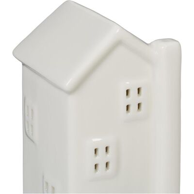 Relaxdays Maison en Céramique Blanche pour Bougie - Support à Bougie - Publicité Relaxdays Maison en Céramique Blanche pour Bougie - Support à Bougie - Publicité