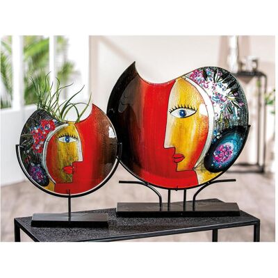 GILDE Casablanca Vase au Sol Cloe - Vase, Coloré - Publicité GILDE Casablanca Vase au Sol Cloe - Vase, Coloré - Publicité