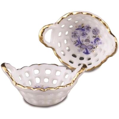 Reutter - 001.637/5 - Zwiebel Gold - Porcelain miniature - Publicité Reutter - 001.637/5 - Zwiebel Gold - Porcelain miniature - Publicité