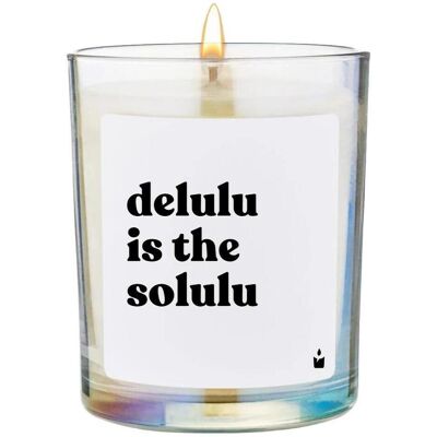 Chatty Candles, Bougie parfumée, Bougie parfumée Flowery delulu is the solulu - Publicité Chatty Candles, Bougie parfumée, Bougie parfumée Flowery delulu is the solulu - Publicité