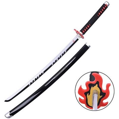 OEM, Épée décorative, Katana Bamboo Demon Slayer Noir - Publicité OEM, Épée décorative, Katana Bamboo Demon Slayer Noir - Publicité
