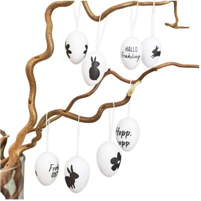 Papierdrachen, Déco de Pâques, OEufs de Pâques en papier mâché (8x) - Publicité Papierdrachen, Déco de Pâques, OEufs de Pâques en papier mâché (8x) - Publicité