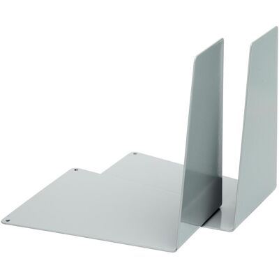 Alco, Serre-livres, Serre-livres 125x140x145mm gris (14 x 12.50 x 14.50 cm) - Publicité Alco, Serre-livres, Serre-livres 125x140x145mm gris (14 x 12.50 x 14.50 cm) - Publicité