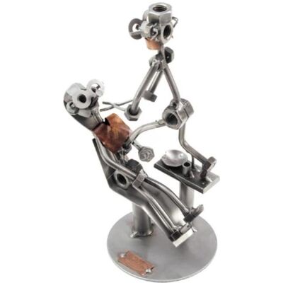 Hinz & Kunst - Zahnarzt Spezial - Steel - Copper - Figurine - Publicité Hinz & Kunst - Zahnarzt Spezial - Steel - Copper - Figurine - Publicité