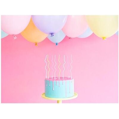 Partydeco Bougies d'anniversaire (8 pcs) - Publicité Partydeco Bougies d'anniversaire (8 pcs) - Publicité
