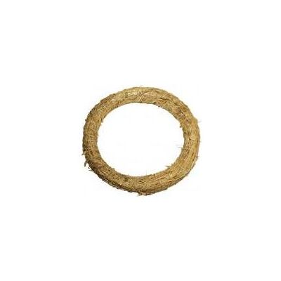Rayher, Couronne décorative, Couronne de bricolage jaune paille en paille super fine Ø 25,0 cm - Publicité Rayher, Couronne décorative, Couronne de bricolage jaune paille en paille super fine Ø 25,0 cm - Publicité