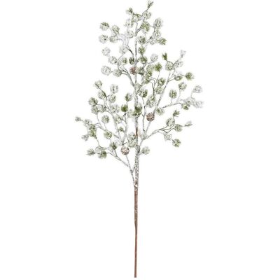 Magni, Décorations de Noël, Tannenzweig frosted grün 75cm - Publicité Magni, Décorations de Noël, Tannenzweig frosted grün 75cm - Publicité
