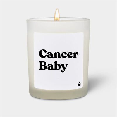 Chatty Candles, Bougie parfumée, Duftkerze Flowery Cancer Baby - Publicité Chatty Candles, Bougie parfumée, Duftkerze Flowery Cancer Baby - Publicité