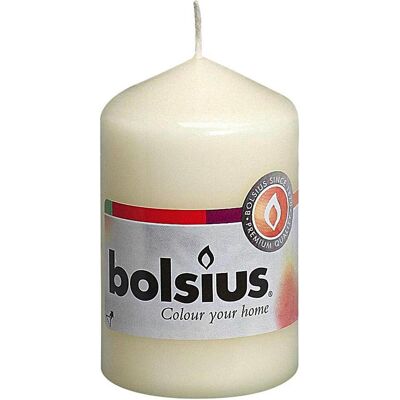 15x Bolsius, Bougie, Bougie ronde 8x4,8cm ivoire (15 pcs) - Publicité 15x Bolsius, Bougie, Bougie ronde 8x4,8cm ivoire (15 pcs) - Publicité