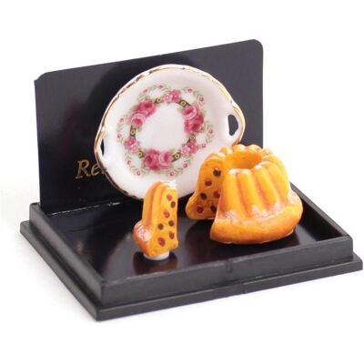 Reutter, Miniatures, 001.792/5 - Kouglof miniature - Publicité Reutter, Miniatures, 001.792/5 - Kouglof miniature - Publicité
