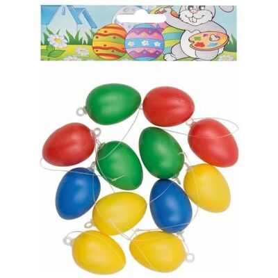 Magni Oeufs en plastique 6cm multicolore 12pcs (12 pcs) - Publicité Magni Oeufs en plastique 6cm multicolore 12pcs (12 pcs) - Publicité