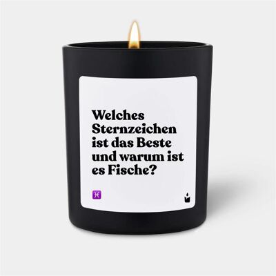 Chatty Candles, Bougie parfumée, Duftkerze Flowery Welches Sternzeichen ist das Beste und warum ist es Fische? - Publicité Chatty Candles, Bougie parfumée, Duftkerze Flowery Welches Sternzeichen ist das Beste und warum ist es Fische? - Publicité