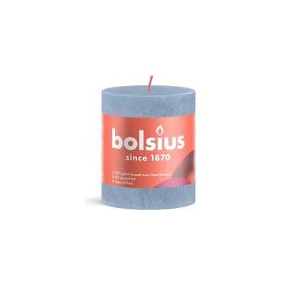 Bolsius Bougie Rustique Bleu Ciel - Bougie - Publicité Bolsius Bougie Rustique Bleu Ciel - Bougie - Publicité