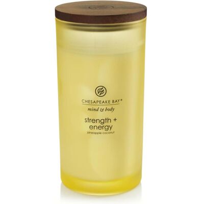 Chesapeake Bay Candles, Bougie parfumée, Ananas Noix de Coco (355 g) - Publicité Chesapeake Bay Candles, Bougie parfumée, Ananas Noix de Coco (355 g) - Publicité