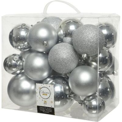 Decoris, Décorations de sapin de Noël, Weihnachtsbaumkugeln (26x) - Publicité Decoris, Décorations de sapin de Noël, Weihnachtsbaumkugeln (26x) - Publicité