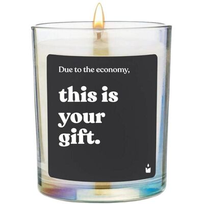 Chatty Candles, Bougie parfumée, Bougie parfumée Flowery En raison de l'économie, c'est votre cadeau. Publicité Chatty Candles, Bougie parfumée, Bougie parfumée Flowery En raison de l'économie, c'est votre cadeau. Publicité