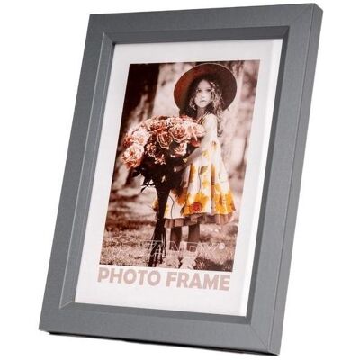 Andy, Cadre photo, Schrägrahmen 50x70 4 grau (50 x 70 cm) - Publicité Andy, Cadre photo, Schrägrahmen 50x70 4 grau (50 x 70 cm) - Publicité