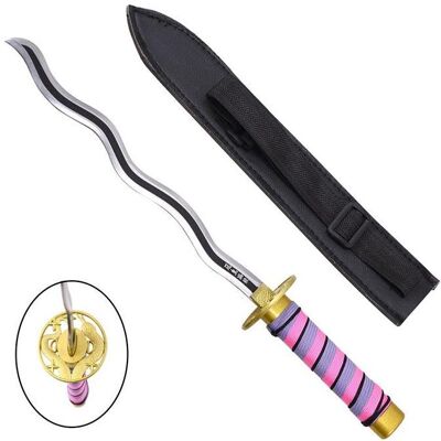 OEM, Épée décorative, Katana non affûté Tueur de démons Obanai - Publicité OEM, Épée décorative, Katana non affûté Tueur de démons Obanai - Publicité