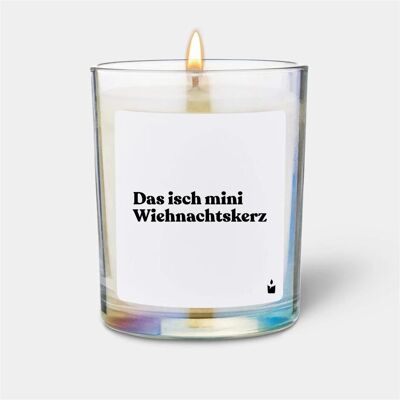 Chatty Candles, Bougie parfumée, Bougie parfumée Flowery C'est ma bougie de Noël - Publicité Chatty Candles, Bougie parfumée, Bougie parfumée Flowery C'est ma bougie de Noël - Publicité