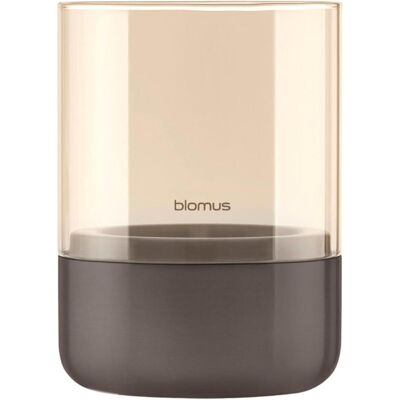Blomus, Photophore, CALMA Windlicht burned metal S 10cm - Publicité Blomus, Photophore, CALMA Windlicht burned metal S 10cm - Publicité