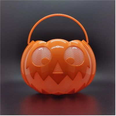 Magni Halloween LED Leuchteimer mit Sound orange (1 pcs) - Publicité Magni Halloween LED Leuchteimer mit Sound orange (1 pcs) - Publicité