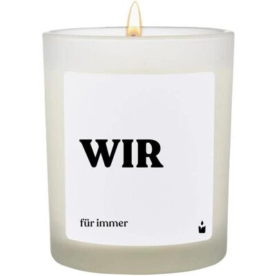 Chatty Candles, Bougie parfumée, Bougie parfumée Flowery Nous - pour toujours - Publicité Chatty Candles, Bougie parfumée, Bougie parfumée Flowery Nous - pour toujours - Publicité