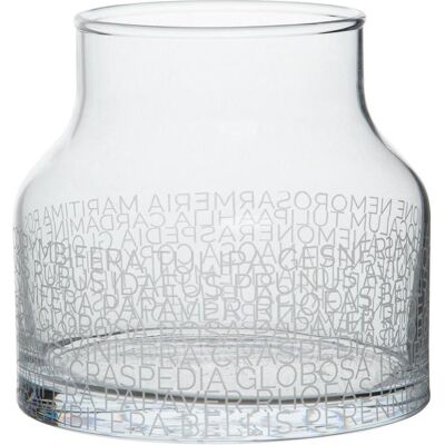 Räder, Vase, Vase en verre Noms botaniques City blanc hauteur 13 cm, diamètre 14cm - Publicité Räder, Vase, Vase en verre Noms botaniques City blanc hauteur 13 cm, diamètre 14cm - Publicité