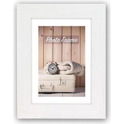 ZEP, Cadre photo, Cadre photo V21233 Nelson 3 White 20x30 cm (24.50 x 34.50 cm) - Publicité ZEP, Cadre photo, Cadre photo V21233 Nelson 3 White 20x30 cm (24.50 x 34.50 cm) - Publicité