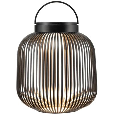 Blomus, Lanterne, Mobile LED-Leuchte LITO LED M 30,5 x 27,5 cm indoor und outdoor schwarz - Publicité Blomus, Lanterne, Mobile LED-Leuchte LITO LED M 30,5 x 27,5 cm indoor und outdoor schwarz - Publicité